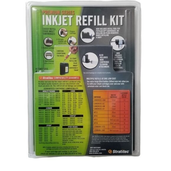 New and Sealed INKJET Refill Kit - Picture 11 of 16